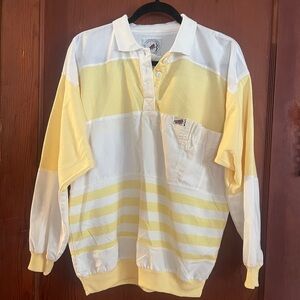 Greenline Yellow and White Shirt